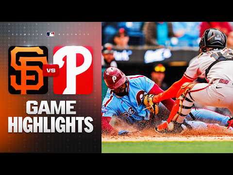 필라델피아 VS 샌프란시스코 3:2 MLB 스포츠하이라이트