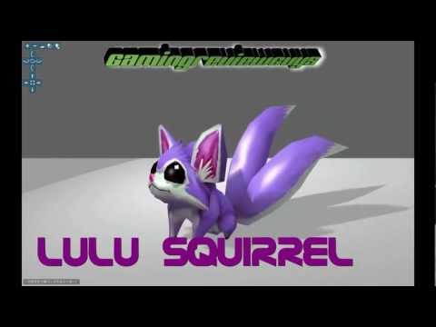 Lulu and Creatures 3D model