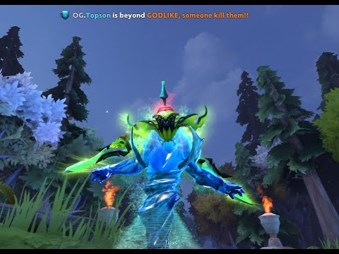 Dota2 - Can Earth Spirit escape from OG.Topson's Morphling ?