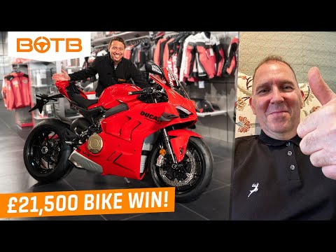 Is THIS the best Superbike? New £21,500 Ducati Panigale V4 BOTB Winner!