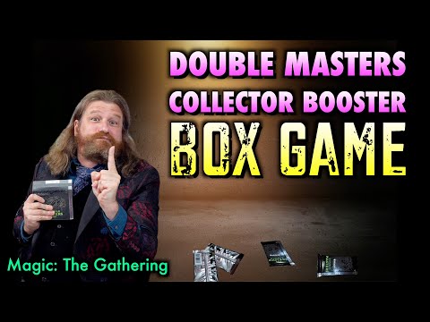 Let's Play The Double Masters 2022 Collector Booster Box Game For Magic The Gathering
