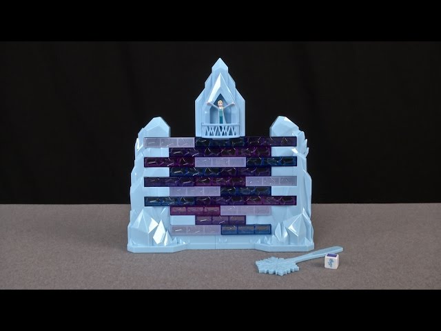 Vídeo relacionado con Hasbro B45031010 Jenga - Juego de apilar, diseño de Frozen