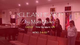 &quot;CLEAN HEART&quot; by Matt Maher with Guitar Chords