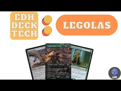 Wait, mono green CONTROL!? | Legolas, Master Archer EDH Deck Tech |