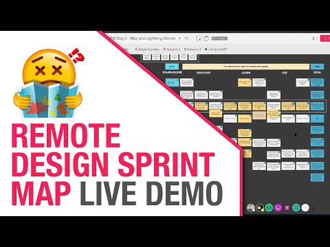 Remote Design Sprint Mapping Exercise – Live Demo