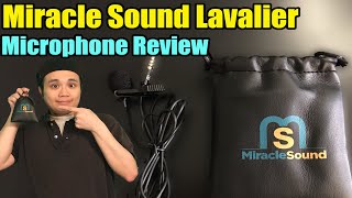 A Small And Affordable Microphone - Miracle Sound Lavalier Microphone Review