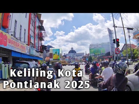 Touring the city of Pontianak, West Kalimantan 🇮🇩 Indonesia 2025