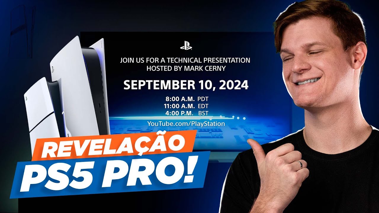 REVELAÇÃO DO PS5 PRO AO VIVO! 🔥🚀