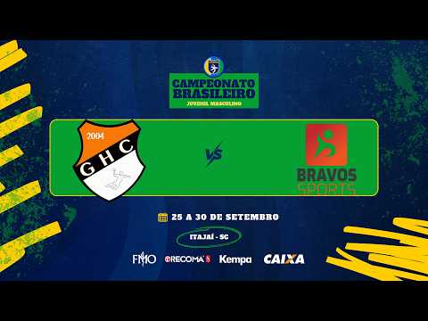 Campeonato Brasileiro Juvenil Masculino: GHC-PI - Bravos Sports-MG [TRANSMISJA, LIVE]