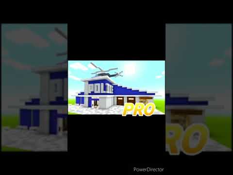 Minecraft TNT POLICE STATION HOUSE BUILD CHALLENGE  - NOOB vs PRO vs HACKER / Animation