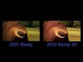 Open Season 2007 Bluray 2010 Bluray 3D Comparsion Samples Part 13