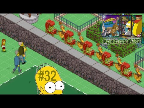 Los Simpson Springfield "Arca de Moe, Cap. 32: El carro tirado por gallinas" por Tony