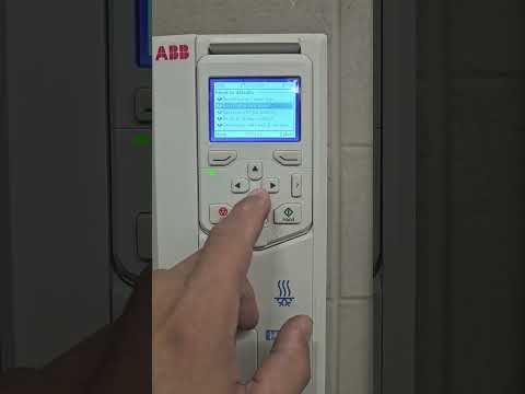 Part of a video titled ABB ACH580 FACTORY RESET - YouTube