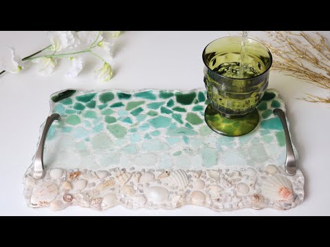 Gorgeous 3D Flower Resin Tray Resin Art Tutorial