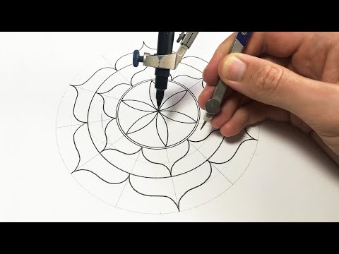 Art Therapy Radiating Circles