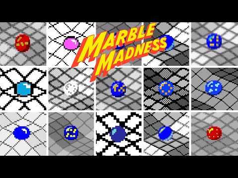 Marble Madness - Versions Comparison (HD 60 FPS)
