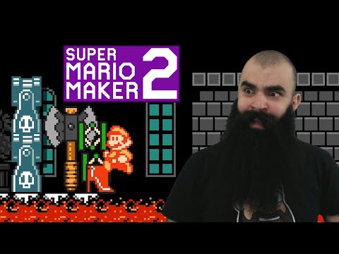 Mario Maker 2: No Skip Endless Super Expert Challenge #20 - Trolls Levels and Hard Levels