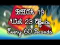 BFDIA 19 With 23 Effects Every 60 Seconds