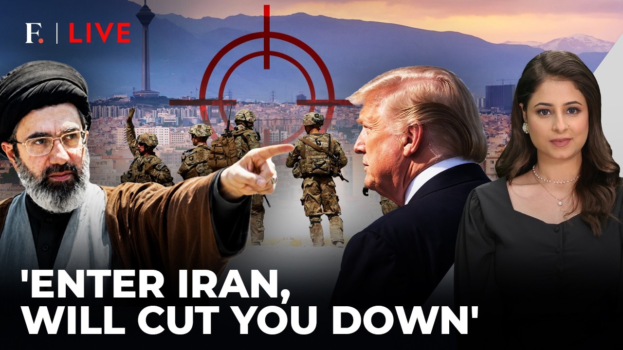 Iran Issues Chilling Ground Invasion Warning To Trump | Firstpost Live