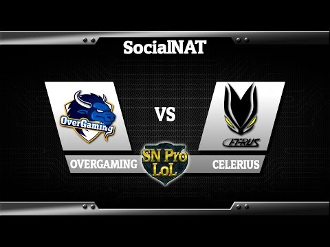 Overgaming vs Celerius: Jornada 7 SN Pro LOL
