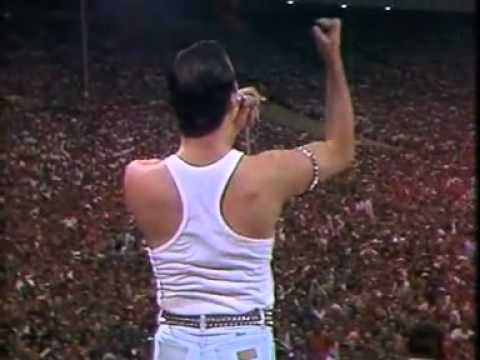 Freddie Mercury Vocal Improvisation In Live Aid 1985