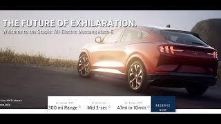 LEAKED: Ford Mach-E specs and pricing
