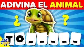 Adivina el ANIMAL con las DOS PRIMERAS letras 🤔🎯