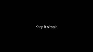 Ronan Keating - Keep it simple (Lyrics)