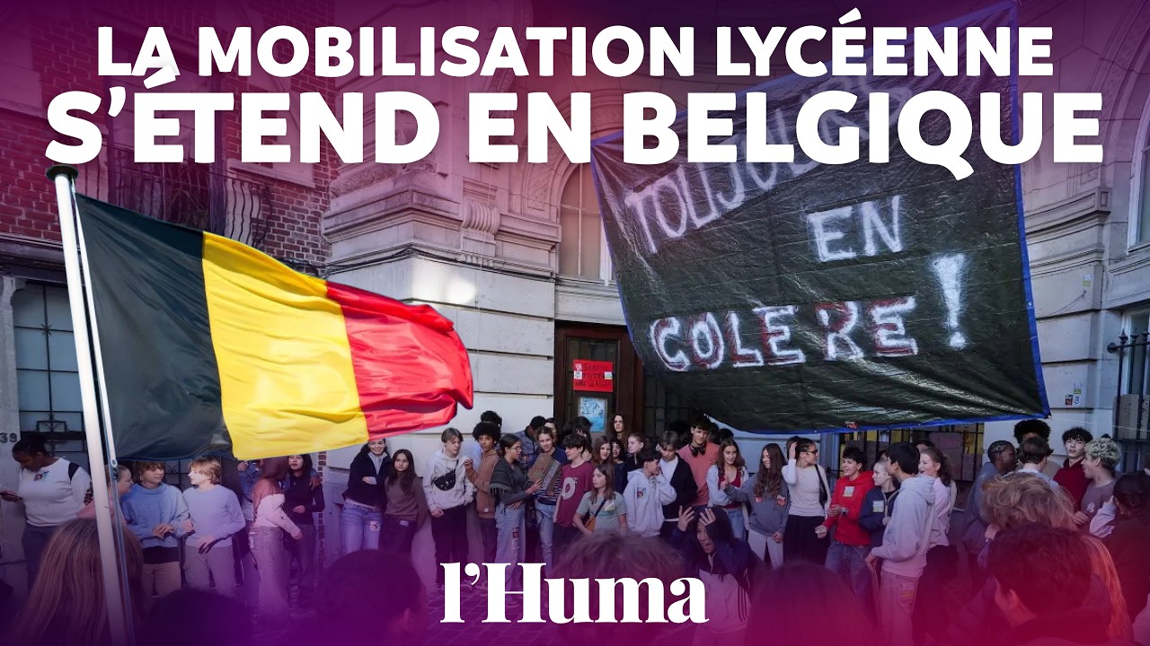 Illustration: Mobilisation des lycéens français : l'onde de choc européenne