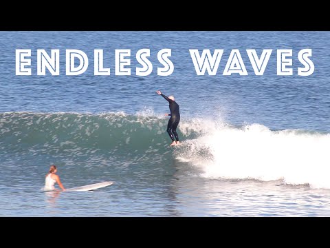 More solid waves roll in to Malibu