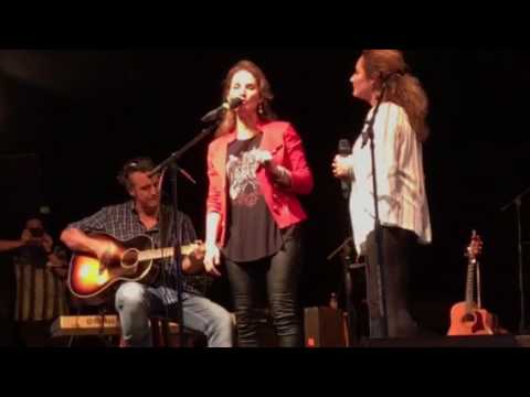 Peggy and Patsy sing  Half A Day Away From You July 1, 2017