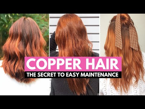 How to Color Your Hair Copper NATURALLY! The Best Way...