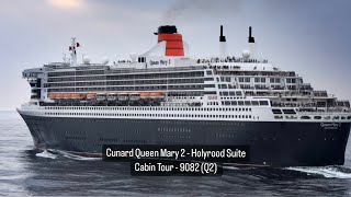 Cunard Queen Mary 2 - Holyrood Suite Cabin Tour - 9082 (Q2)