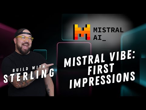 How to Setup Mistral Vibe + First Impressions #mistralai #vibecoding