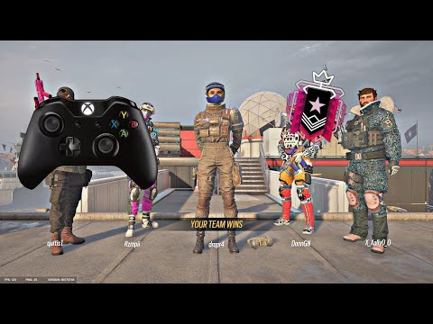 HOW I HIT TOP 10 CHAMPION WITH THE BEST CONTROLLER SETTINGS IN RAINBOW SIX SIEGE