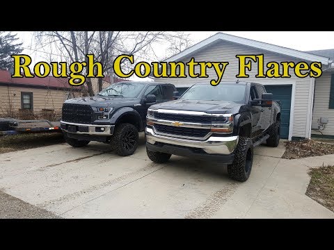 How To Install Rough Country Flares (2013 - 2019) Silverado