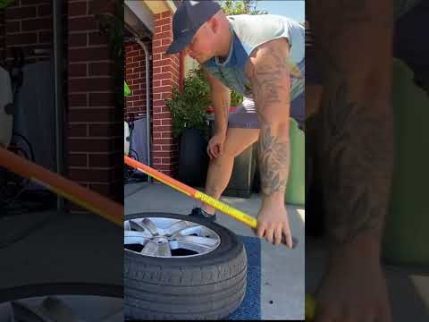 How to remove a tire from rim DIY
