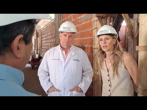 Avanza la obra del Bloque Crítico del hospital San Bernardo, referente en Latinoamérica