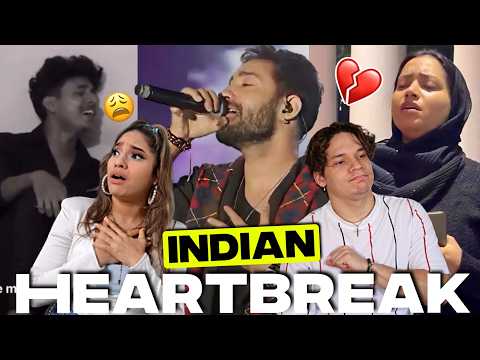 Heartbreak songs are BRUTAL in INDIA... Latinos react to India's Top Heartbreak songs w/ lyrics