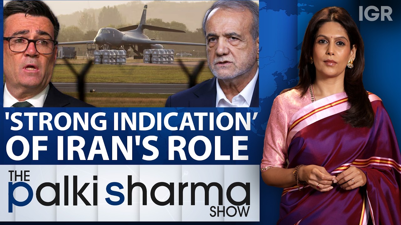 Four Big Mysteries Around UK's RAF Fairford 'Terror Plot' | The Palki Sharma Show | IGR
