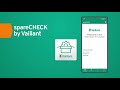 How to use the spareCHECK app | Vaillant