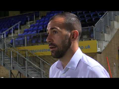 Staines Town F.C. v QPR  | Cristian Colás Post Match Interview