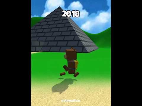 Super Bear Adventure 2025 vs 2018 Old 🥹💛