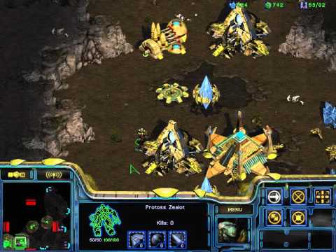 Starcraft Brood War P vs Z in Fighting Spirit 1.3