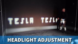 Why are Tesla headlights often blinding? Here’s how to check and adjust on  Model 3 & Y!