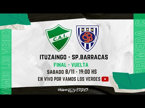 Ituzaingó vs Sportivo Barracas | Primera C EN VIVO - FINAL VUELTA