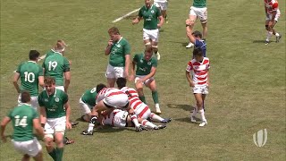 World Rugby U20 Highlights, Irlanda-Giappone 39-33