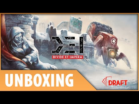D.E.I.: Divide et Impera // EPIC UNBOXING - :: DRAFT :: Társasjáték vlog
