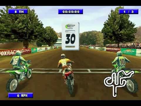 Championship Motocross 2001 featuring Ricky Carmichael Playstation