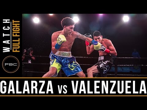 FULL FIGHT: Galarza vs Valenzuela PBC on FS1